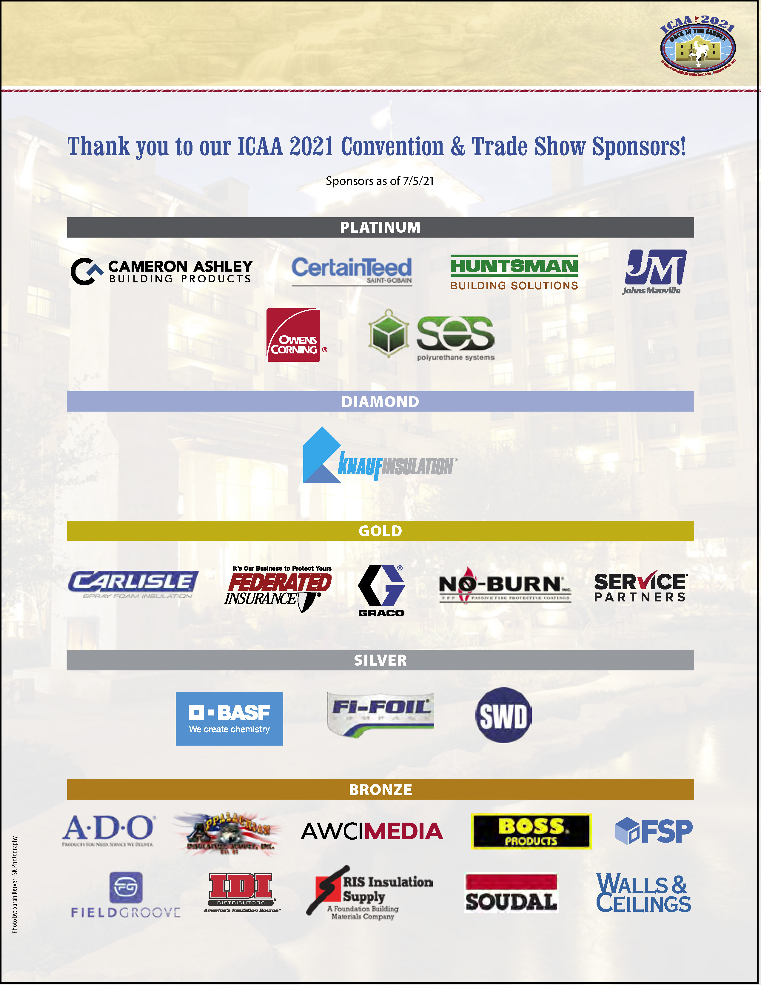 ICAA 2021 Sponsors